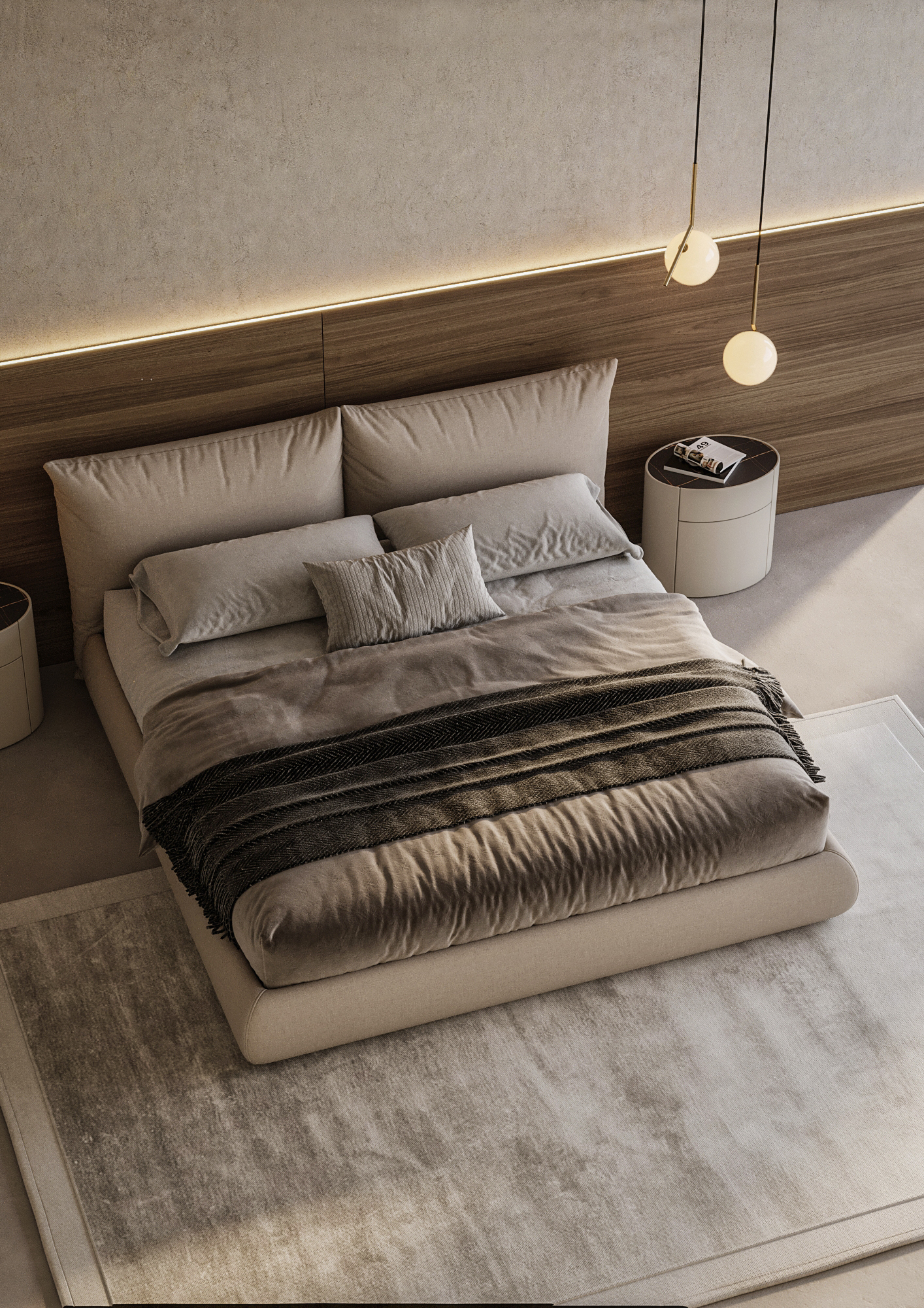 king size bed dream made in Italy