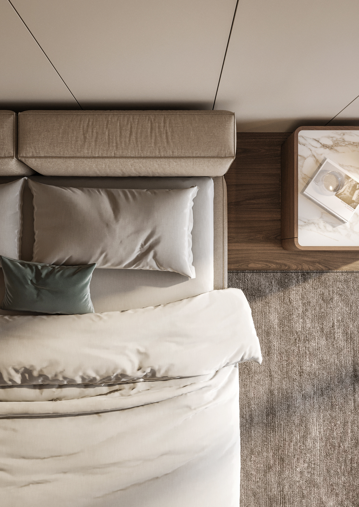 king size bed Bellagio Made in Italy